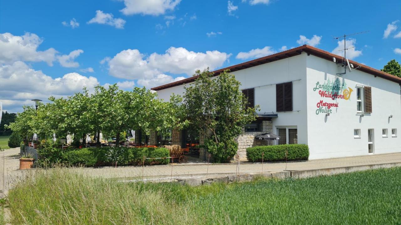 Landgasthof Waldhorn Bernstadt (Alb-Donau) Exterior foto